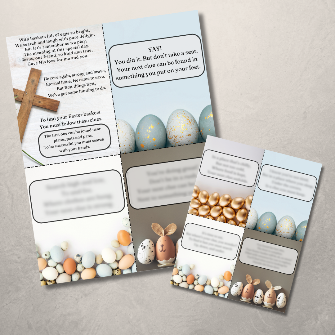 FAITH-BASED EASTER SCAVENGER HUNT